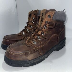 Wolverine Potomac English Moc Steel-Toe Leather Work Boot W04349 Men's 10